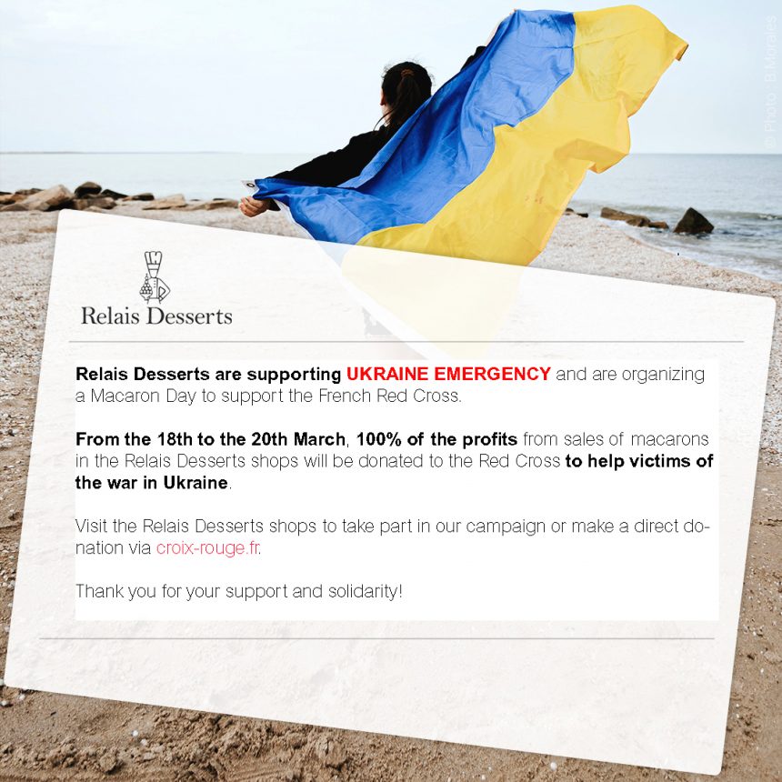 Relais Desserts are supporting Ukraine Emergency